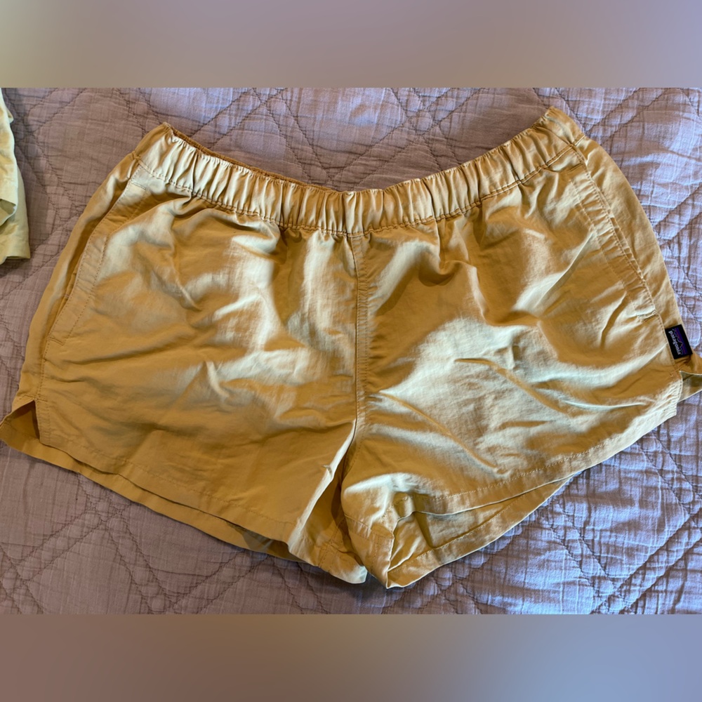 Patagonia Barely Baggies 2.5” in Milled Yellow